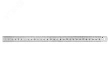 Линейка измерительная 300х19мм металлическая, госреестр № 74468-19 | код 73855 | Калиброн