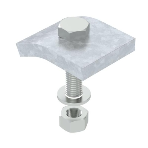 Уголок крепежный (комплект 2 шт) горячий цинк | код 6355226 | OBO Bettermann