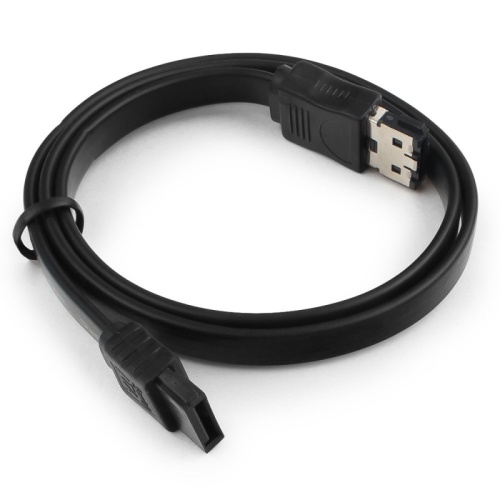 Кабель интерфейсный eSATA-SATA Cablexpert CC-ESATA-SATA-DATA-XL, 100см, 7pin/7pin, пакет | код CC-ESATA-SATA-DATA-XL | Cablexpert