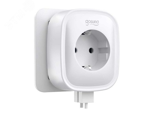 Розетка умная Plug Wi-Fi, 16А, Ваттметр, 2 USB, 3680 Вт | код SP112 | Gosund