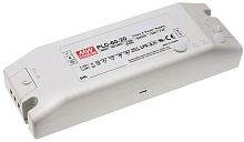 Источник питания AC-DC, 60Вт, вход 90…264В AC, 47…63Гц , 127...370В DC, ККМ, выход 24В (рег.23,5...26)/4А (рег. 1,875...2,575А), изоляция 3750В AC, в кожухе 181,5х62х35мм, -30…+50С | код PLC-60-24 | MeanWell