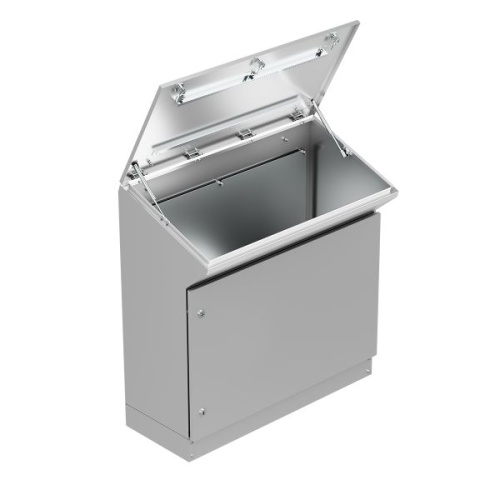 Пульт управления напольный Inox AISI304 TP10 IP55 (960х1000х400) | код mb-inox-96-100-40 | EKF фото 3