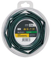 Трубка термоусадочная ТТУ нг-LS 2/1 зел. (уп.2м) | код UDR12-002-001-002-K06-T | IEK