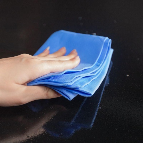 Замша искусственная в тубе, 64х43см | код 80-0810 | REXANT