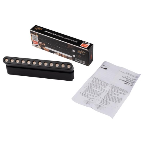 Светильник трековый светодиодный низковольтный ДПО16 1312R 12W 4000K spot 36° черный IP20 Jazzway | код 5057012 | JazzWay фото 6