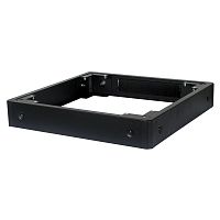 Цоколь для напольных шкафов 600х600 с щеточным вводом, чер. DATAREX | код DR-466331 | Datarex