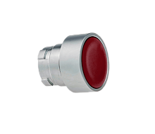 Головка кнопки плоская, красный, мет. MTB2-BA4 | код 43151 | MEYERTEC
