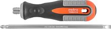 756215 Отвертка стержневая двусторонняя ROUND GRIP, РН2,SL6x150 мм | код 756215 | Ombra