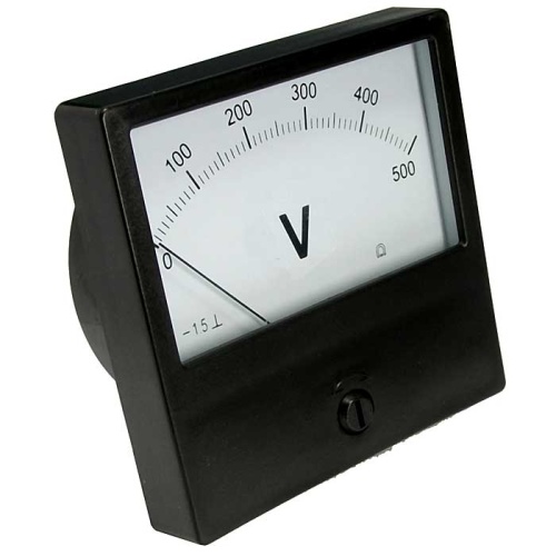 Вольтметр RUICHI М42300 500В (Аналог), щитовой | код 80131 | Ruichi