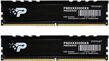 Память DDR5 2x32GB 4800MHz Patriot PSP564G4800KH1 Signature Premium RTL PC5-38400 CL40 DIMM 288-pin 1.1В kit single rank с радиатором Ret | код 2016828 | PATRIOT