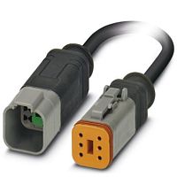 Кабель для датчика / исполнительного элемента SAC-6P-DTMS/ 0,3-PUR/DTFS | код 1415035 | PHOENIX CONTACT
