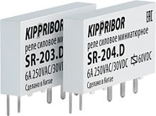 Промежуточное реле 1-конт,24VDC SR-203.D | код 57525 | KIPPRIBOR