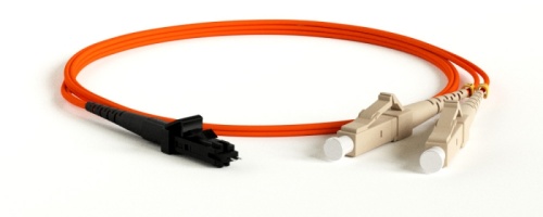 Патч-корд волоконно-оптический (шнур) MM 62.5/125 LC-ST 2 мм duplex LSZH 5 м черный, Hyperline FC-D2-62-LC/PR-ST/PR-H-5M-LSZH-BK | код 403422 | Hyperline