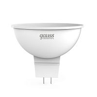 Лампа светодиодная Elementary 9Вт MR16 3000К тепл. бел. GU5.3 640лм | код 13519 | Gauss