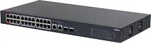 Коммутатор Dahua DH-CS4226-24ET-240 (L2) 24x100Мбит/с 2x1Гбит/с 2xКомбо(1000BASE-T/SFP) 240W управляемый | код 2025254 | Dahua