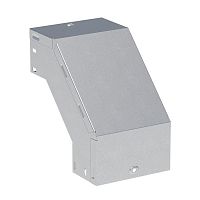 Угол 90 град. вертикальный внешний 100x500 мм INOX EKF | код vo90100500-INOX | EKF
