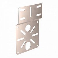 Монтажная пластина для ЭМК Стандарт INOX (AISI 409) 175х110 (90 шт/кор) Промрукав | код PR16.3814 | ПРОМРУКАВ