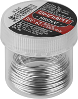 Припой 90 096 OEM-Pos03-61K-0.8-B10 банка 0.8мм 10г ОНЛАЙТ 90096