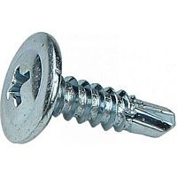Саморез 4,2х25 с прессшайбой, Сверло, цинк (1000 шт/уп) | код PR08.3601 | Промрукав