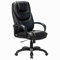 Кресло офисное BRABIX PREMIUM Nord EX-590, черный пластик, экокожа, черное | код 532097 | BRABIX
