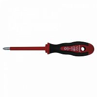 Отвертка двухкомпонентная диэлектрическая до 1000В VDE PH 0 | код 101940 | HAUPA