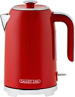 Чайник электрический Galaxy Line GL 0349 1.7л. 2200Вт красный корпус: нерж.сталь (ГЛ0349Л) | код 2026993 | GALAXY LINE
