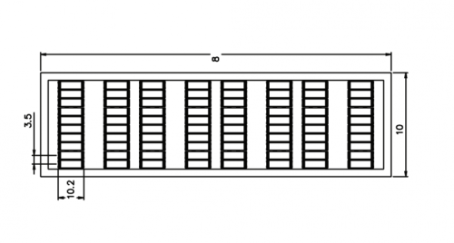 2150-801/1...50 Маркировка клемм штекеров TA сеч.1.5мм2, шир. 3.5мм, нумерация 1...50, шт | код 2150-801/1...50 | SUPU