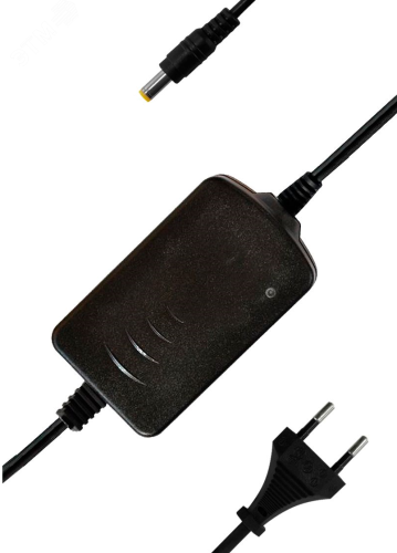 Источник стабилизированного питания 12В 1А коннектор (клеммная колодка) в комплекте 85х49х32мм | код TS-1A | Tantos