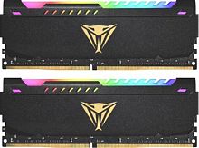 Память DDR4 2x16GB 3200MHz Patriot PVSR432G320C8K Viper Steel RGB RTL Gaming PC4-25600 CL18 DIMM 288-pin 1.35В dual rank с радиатором Ret | код 1483228 | PATRIOT