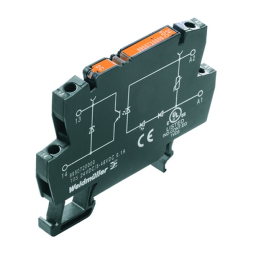 Твердотельные реле TOS 24VDC/48VDC 0,1A (10 шт.) WEIDMULLER | код 8950720000 | WEIDMULLER