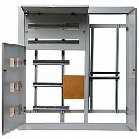 Этажный щит ЩЭ-6 мод., IP31, встраиваемый, сталь, серая дверь | код. 30714DEK | DEKraft