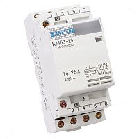 Контактор модульный КМ63-40/40(4NO) 4P 40A (ANDELI) | код ADL08-247 | ANDELI