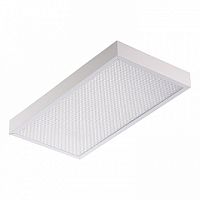 TL02 CL, накладной cветильник, цвет корпуса - белый (IP40), 595х295, призматический рассеиватель, 25 | код. 13400 | Technolux