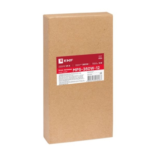 Блок питания 12В MPS-350W-12 Proxima | код mps-350w-12 | EKF фото 3