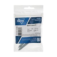 Шуруп DIN571 8х70 сантехнический, шестигранная головка (2шт) - пакет | код 102589 | Tech-KREP