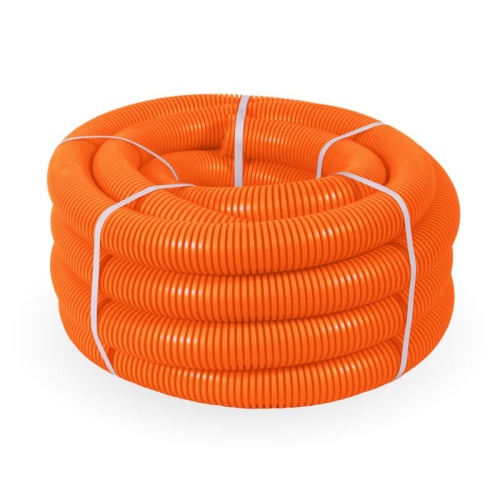 Труба гофрированная ПНД лёгкая 350 Н безгалогенная(HF) оранжевая с/з д50 | код PR.025061 | Промрукав Труба гофрированная ПНД лёгкая 350 Н безгалогенная(HF) оранжевая с/з д50 | код PR.025061 | Промрукав