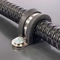 Скоба СМР (INOX) 25/15 метал. черн. Fortisflex 103927