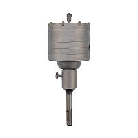 Коронка по бетону в сборе М22х80мм SDS PLUS KRANZ | код KR-91-0414 | KRANZ