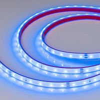 Лента герметичная RTW-PFS-A60-11мм 24V Blue (4.8 W/m, IP68, 2835, 5м) (4.8 Вт/м, IP68) | код 34160 | Arlight