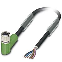 Кабель для датчика / исполнительного элемента SAC-6P-10,0-PUR/M 8FR SH | код 1522477 | PHOENIX CONTACT