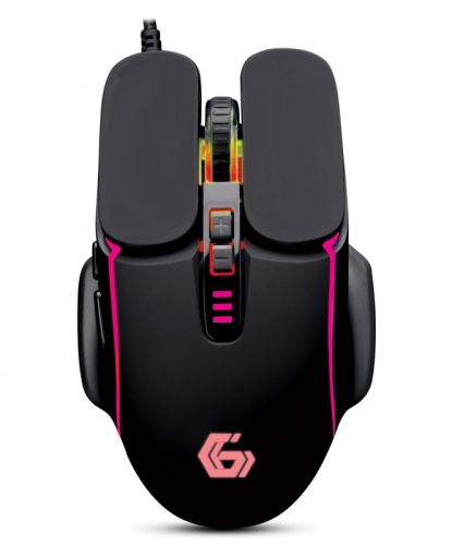 Мышь игровая Gembird MG-820, USB, 3200 DPI, 7кн, подсветка, 1,8 м. кабель в тк.опл. | код MG-820 | Gembird