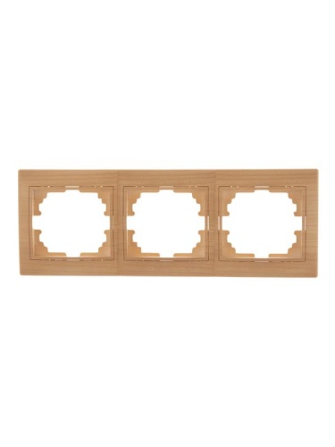 Рамка 3-м Mira горизонт. ясень LEZARD 701-4700-148