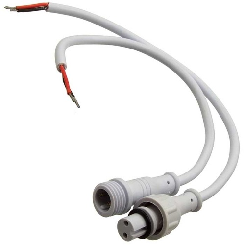 Разъём герметичный RUICHI 2pin WP L=40 D=13 мм 2*0.3 мм2, 2 контакта | код 88890 | Ruichi