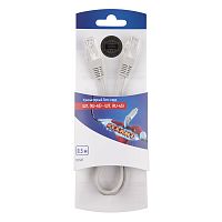 REXANT Патч-корд U/UTP, категория 5e, RJ45-RJ45, неэкранированный, PVC серый, 0,5 м | код 06-3201 | REXANT
