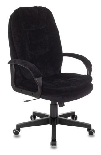 Кресло руководителя Бюрократ CH-868N Fabric черный Light-20 крестов. пластик | код 1644563 | БЮРОКРАТ