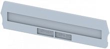 Концевая пластина для клемм, серая CSP4-2X2-GREY | код 3910910000 | Elmex