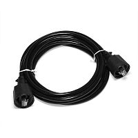 Индустриальный патч-корд LANMASTER FTP cat.6, IP68, 3.0 м, черный | код LAN6-S45-45-3.0-WP | LANMASTER
