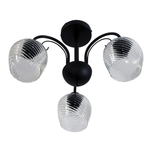 Светильник Берта 131 черн.муар (Плафон 8270) НСБ 01-3х60-158 Е27 ИУ | код 1005404646 | Элетех фото 2