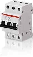Выключатель автоматический модульный 3п C 10А 6кА SH203 C 10 | код 2CDS213001R0104 | ABB