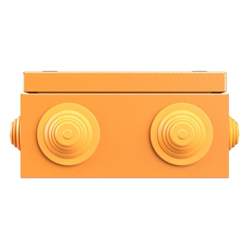 Коробка стальная FS с кабельными вводами и клеммниками IP55 150х150х80мм 5р 450V 20A 10мм.кв | код FSB31510 | DKC Коробка стальная FS с кабельными вводами и клеммниками IP55 150х150х80мм 5р 450V 20A 10мм.кв | код FSB31510 | DKC